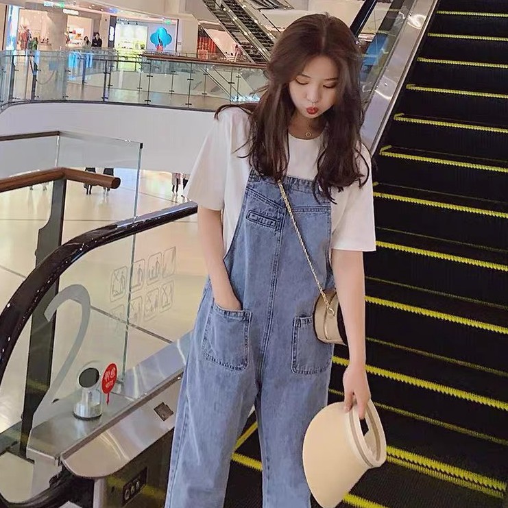 Yếm nữ dài cá tính julido store, yếm nữ màu xanh bó chân túi hộp cao cấp phong cách HÀN QUỐC 2021 yn002 | BigBuy360 - bigbuy360.vn