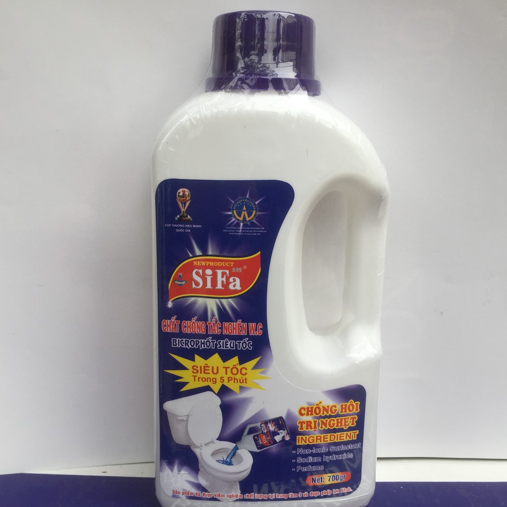 Nước thông tắc bồn cầu vệ sinh siêu mạnh SIFA
