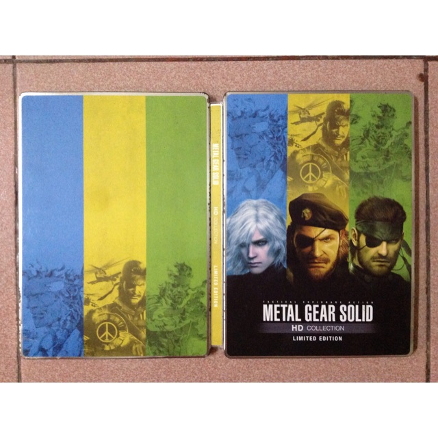 Hôp Metal gear solid collection steelbook