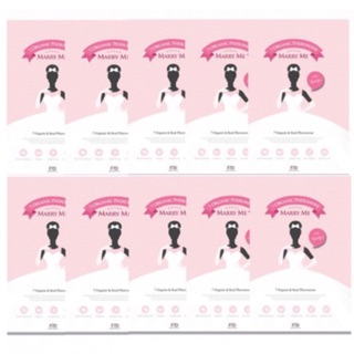 [Chính Hãng] Hộp 10 Mặt Nạ Trắng Mịn Da Cô Dâu Marry Me 27ml