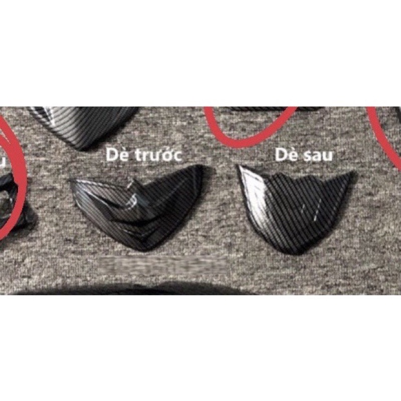 Ốp Trang Trí Xe NVX-V2 155VVA 2021 Carbon
