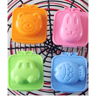 Set 6 khuôn cơm tạo hình ngộ ngĩnh