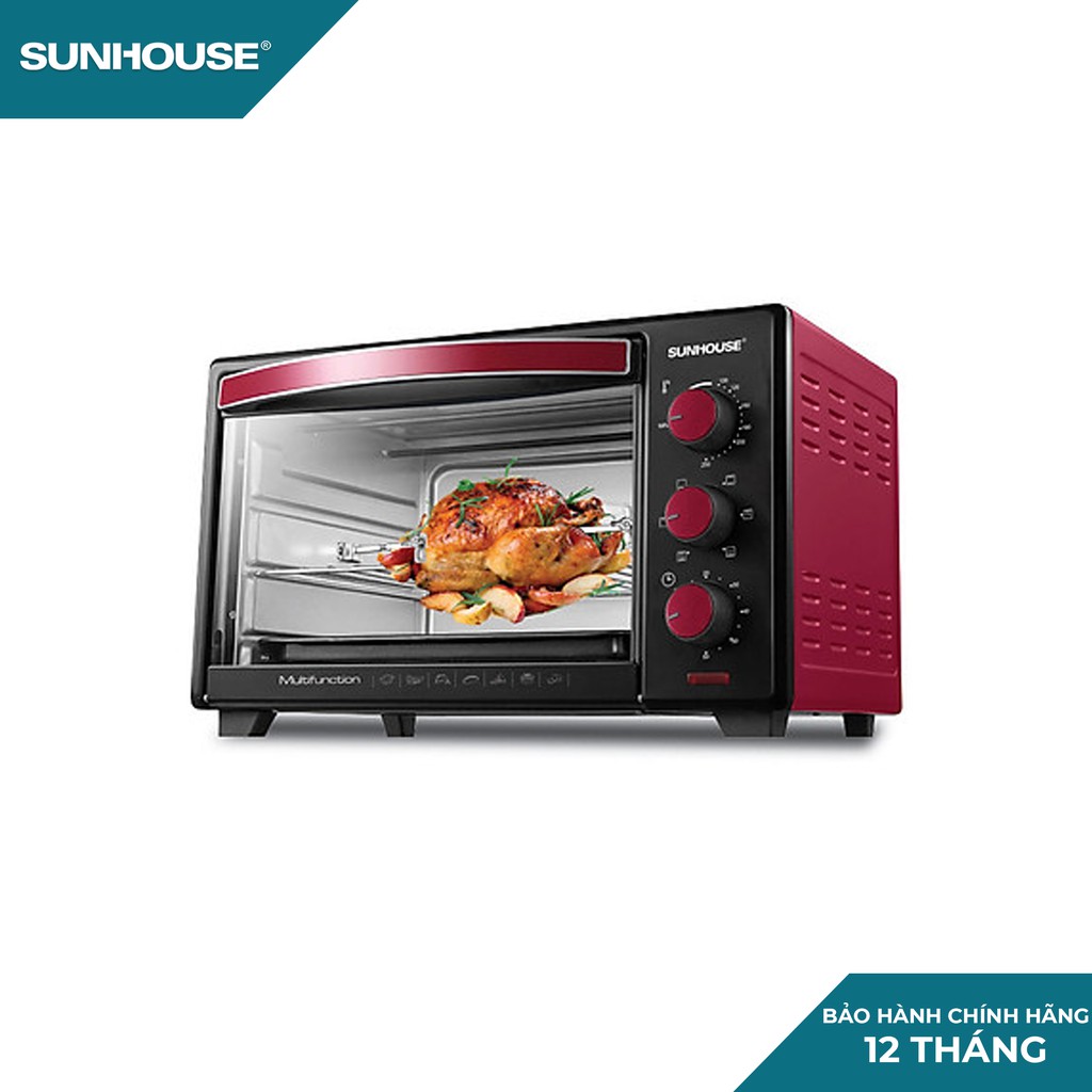 [Mã 159ELSALE hoàn 7% đơn 300K] Lò nướng điện 22L SUNHOUSE SHD4222 TẠI ENZO PRO