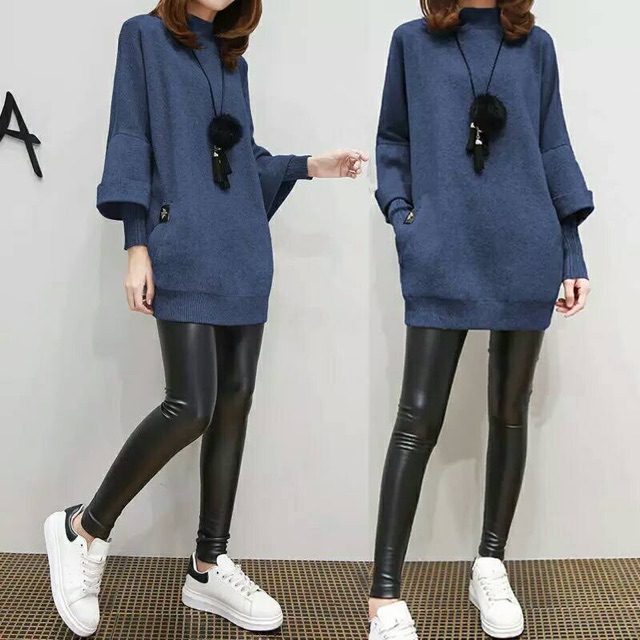 Áo len cotton đẹp loại 2 ống Quảng Châu AL-C123