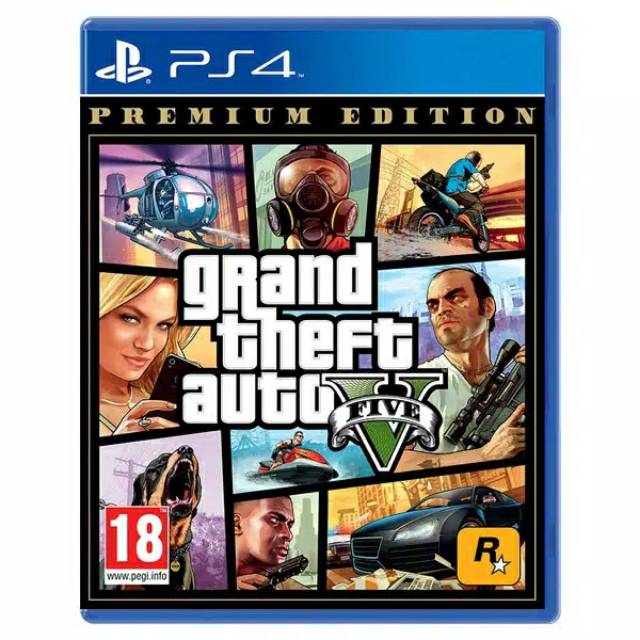 Bộ Máy Chơi Game Ps4 Gta 5 Gta V Grand Theft Auto V Cao Cấp