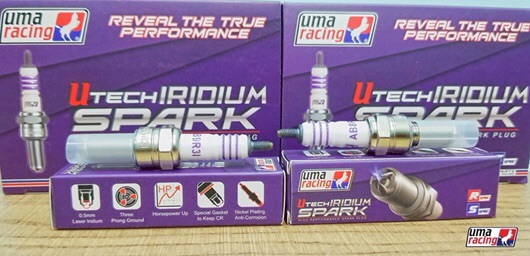 Bugi 3 chấu Uma Racing