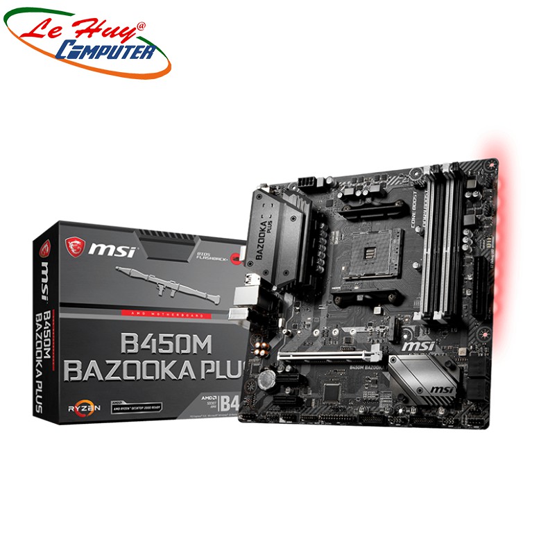 Bo Mạch Chủ-Mainboard MSI B450M BAZOOKA PLUS