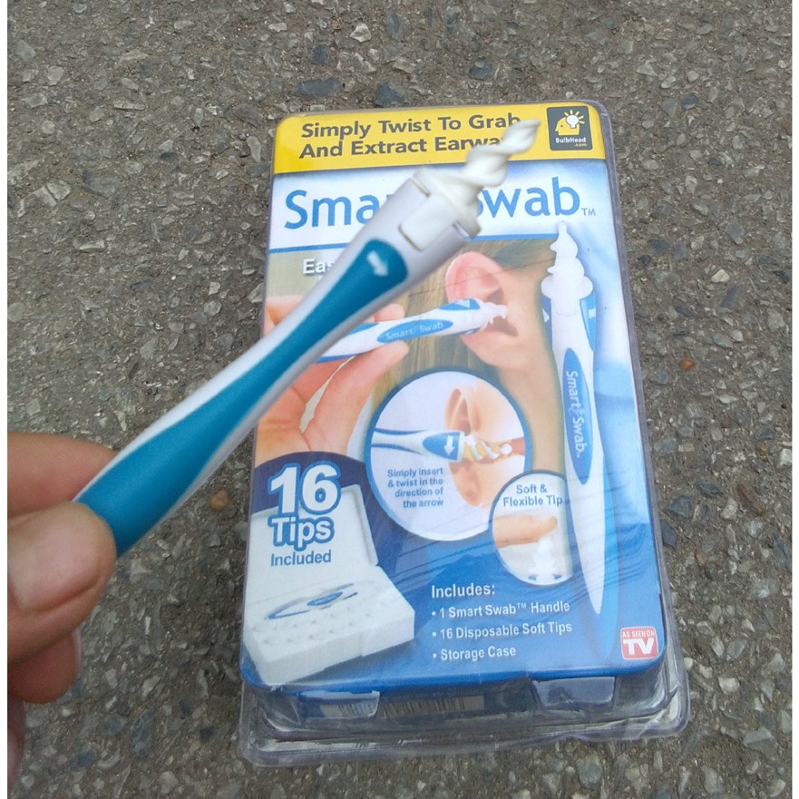 DỤNG CỤ LẤY RÁY TAI THÔNG MINH XOẮN ỐC SMART SWAB | Shopee Việt Nam