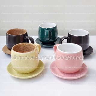 Cốc ly tách uống nước nhiều màu - 180ml/220ml - Bát Tràng