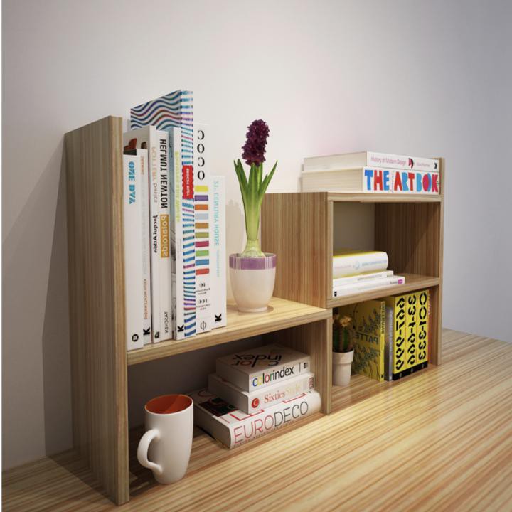 Kệ sách để bàn BOOKCASE White - HanruiOffical