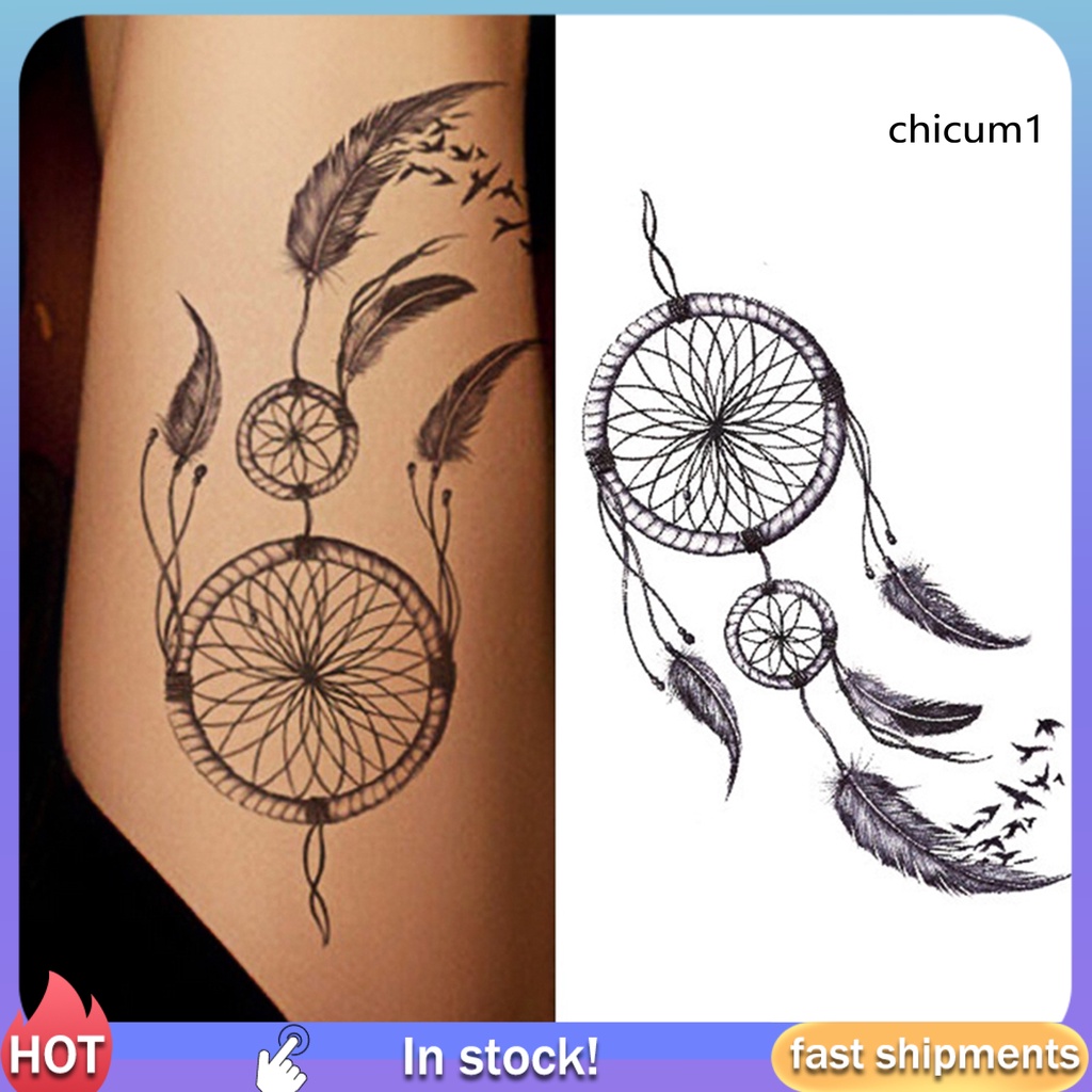 Hình Xăm Dán Tạm Thời Chống Nước Cá Tính Dành Cho Nam Và Nữ