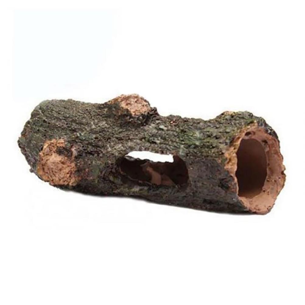 Đồ trang trí Trang Trí Bể Cá Bằng Gỗ Mini Thiết Kế Đục Lỗ Độc Đáo
