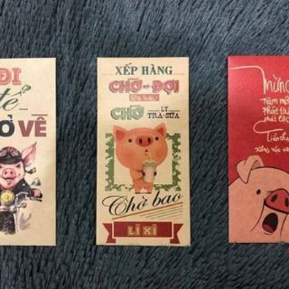 Lì xì tết 2019. Combo 50 bao