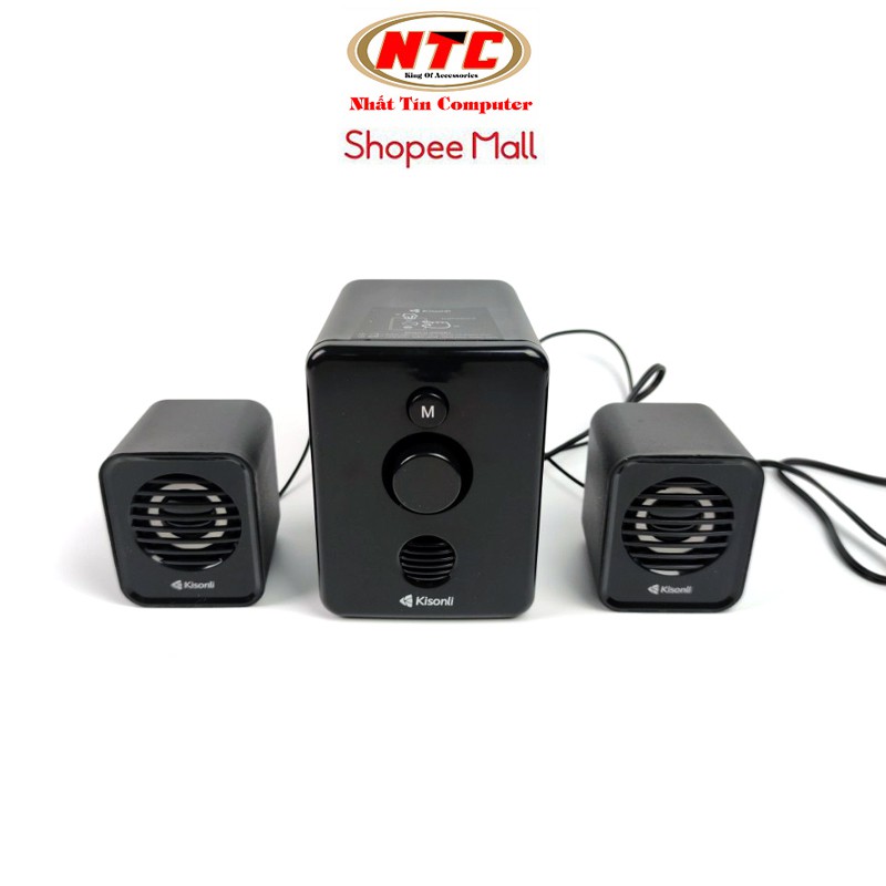 Loa vi tính 2.1 Kisonli U-3000BT hỗ trợ kết không dây bluetooth (nhiều màu) Nhất Tín Computer