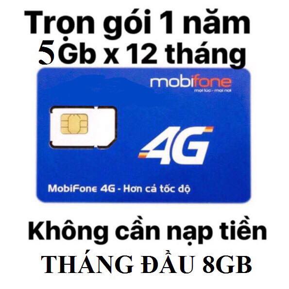 SIM 4G MOBI TRỌN GÓI 14T 21G12 4GN/NGAY 12DF50 TẶNG 150GB VÀ MDT250A KM 4GB