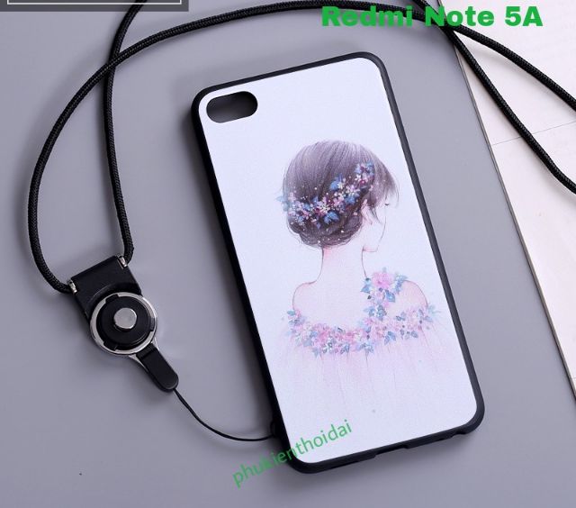 Xiaomi Redmi Note 5A ốp lưng dẻo TPU in 3D cao cấp