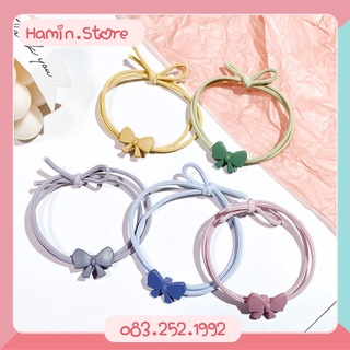 Chun buộc tóc Hình nơ dễ thương sỉ #1k Hamin