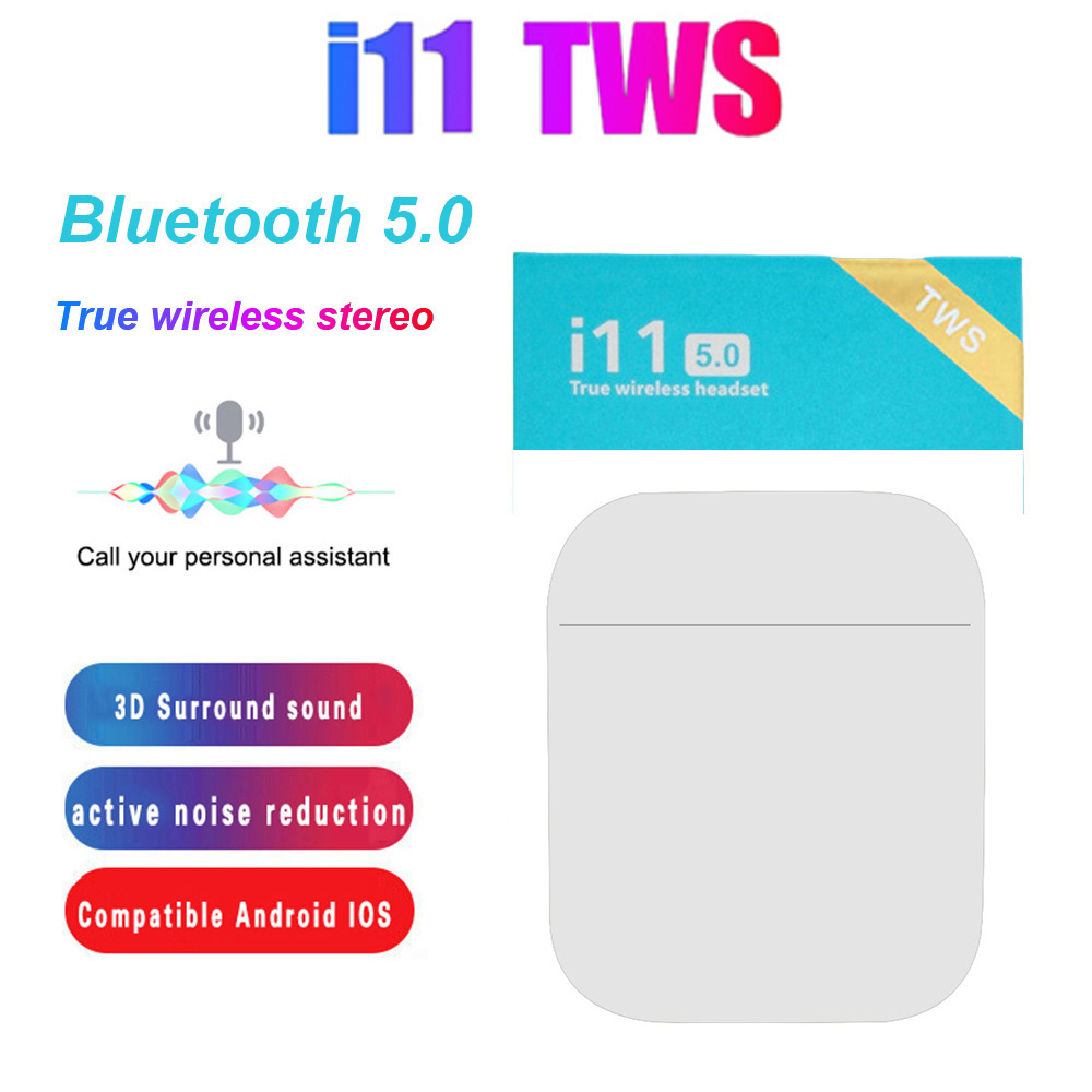 Tai Nghe Không Dây I11 Tws Bluetooth 5 Có Mic Cho Iphone Android Huawei Xiaomi Pk Apple Airpods I7