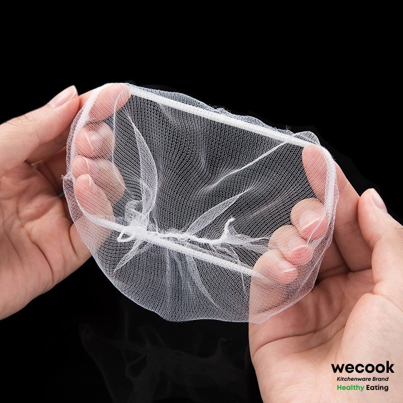 Set 100 túi lưới lọc rác bồn rửa bát WeCook - Túi rác bồn rửa chén lọc cặn bẩn, mẩu vụn thức ăn