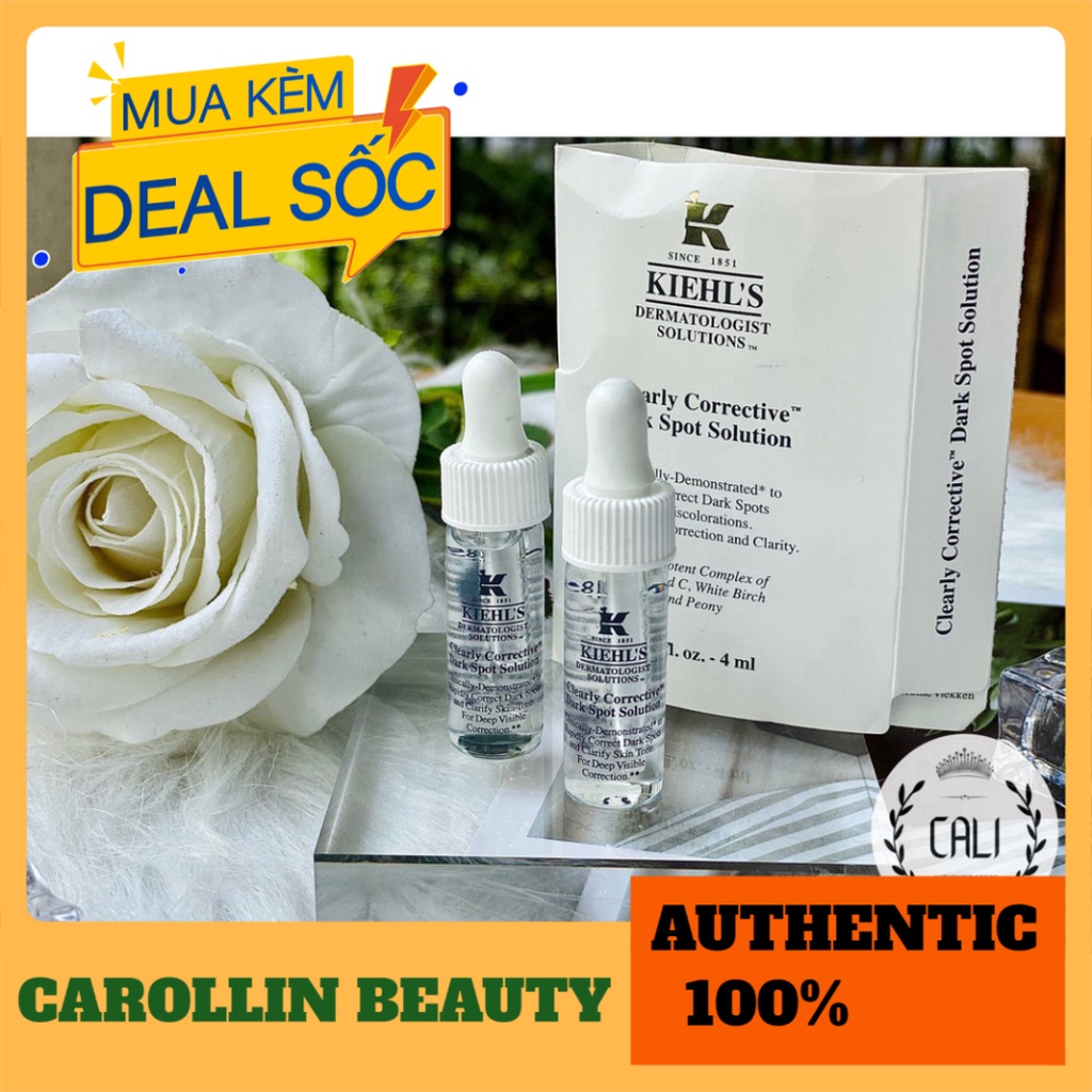 Tinh chất dưỡng trắng da 💖 FREESHIP 💋  Serum Clearly Kiehl's 4ml chính hãng [ Minisize ] CAROLLIN BEAUTY | BigBuy360 - bigbuy360.vn