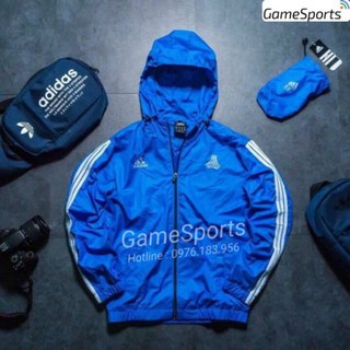Áo gió thời trang nam GN05 xanh dương ( áo gió thể thao 2 lớp , áo khoác gió chống nước )...