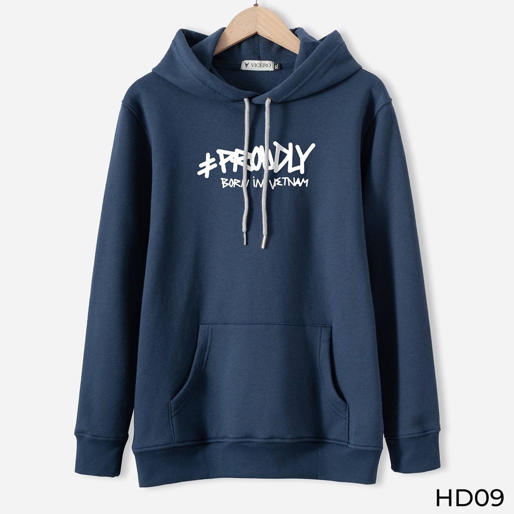 Áo Hoodie 7 Màu Thể Thao Năng Động Kiểu Dáng Trẻ Trung Cao Cấp VICERO