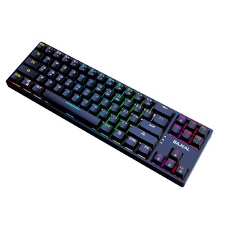 Bàn phím cơ gaming bajeal k71 rainbown led 26 chế độ