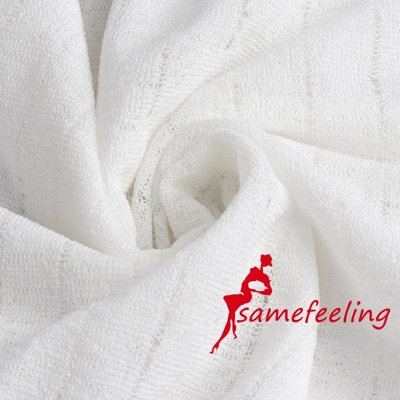 SF♫Women Summer Cropped Tops Long Sleeve Striped Print Patchwork Casual Party Club Cutout Shirt