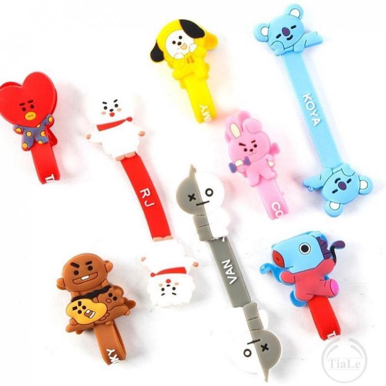 Dụng cụ quấn dây cáp , tai nghe BTS bt21