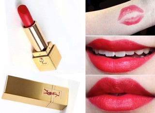 Son Ysl minisize 01 - đỏ tươi