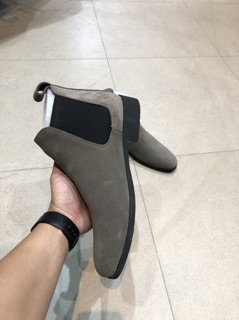 Giày chelsea boot nam da lộn