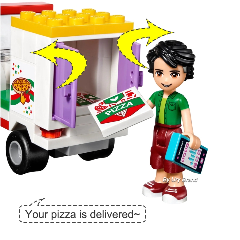 Mô Hình Đồ Chơi Lắp Ráp Lego Friends Series 41311 Heartlake Pizzeria