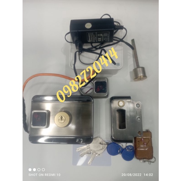 Khóa cổng điện tử mở từ xa qua wifi