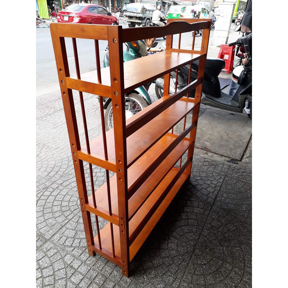 Kệ sách gỗ 4 tầng ngang 100cm - Lê Tâm Furniture