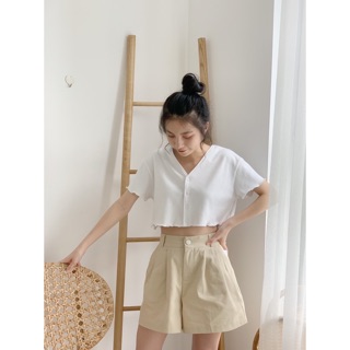 [Ảnh thật] Quần CULLOTES Kaki dáng suông