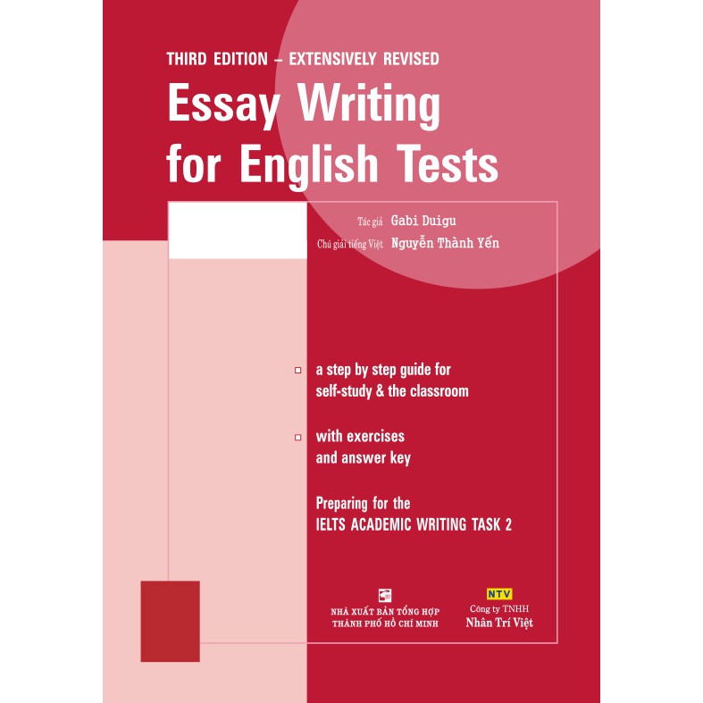 Sách - Essay Writing for English Tests