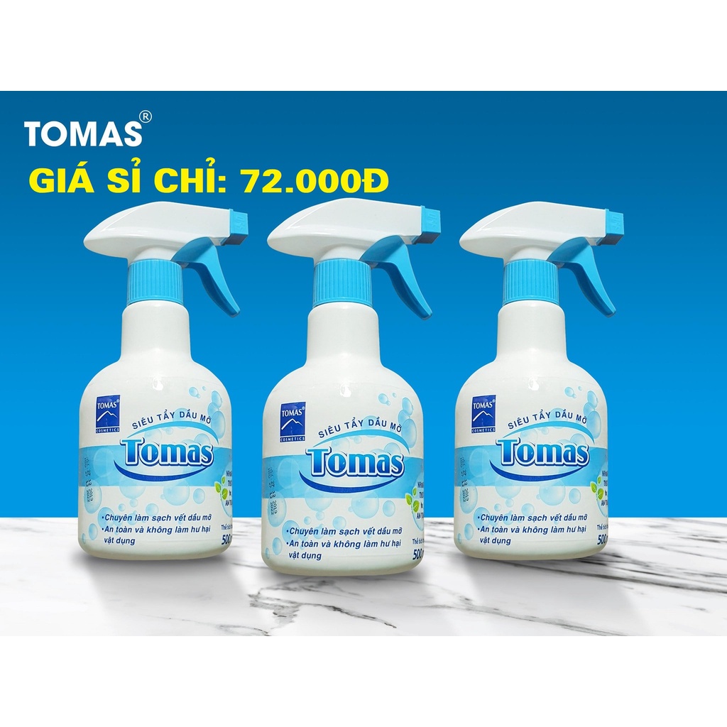 SIÊU TẨY DẦU MỠ TOMAS 550g (hàng xuất Nhật)