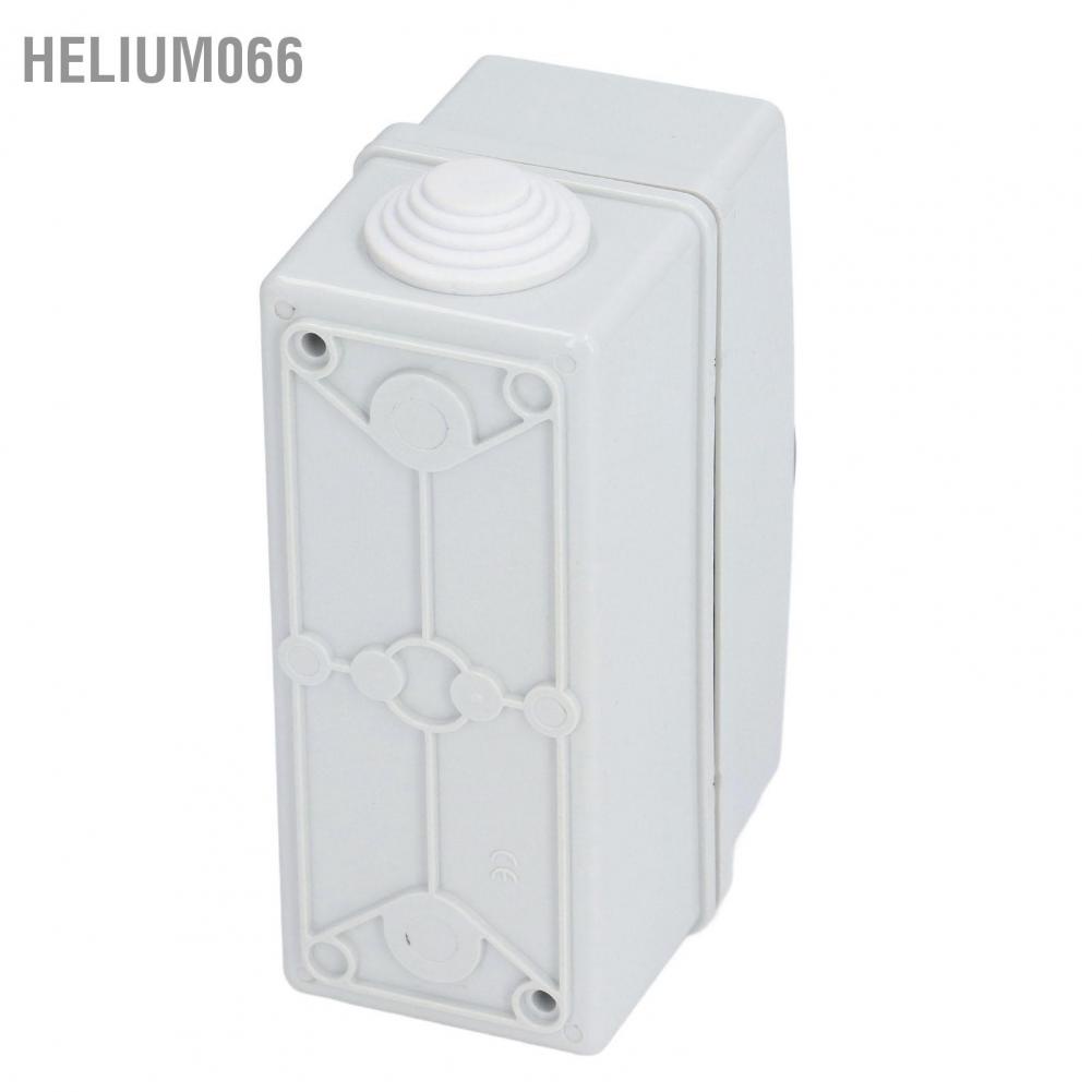 125x55x90mm Hộp bảo vệ phân phối nối điện tử chống nước IP66 có nắp trong suốt Helium066