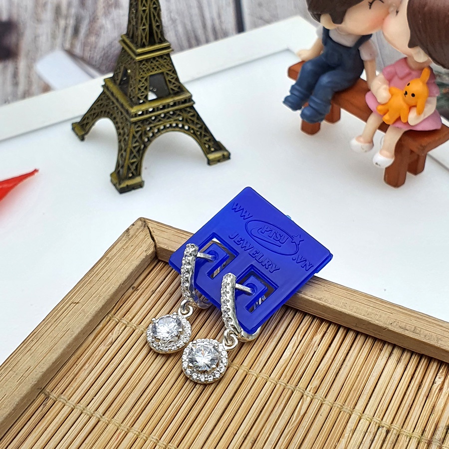 Hoa Tai Nữ Bạc Hiểu Minh HT274