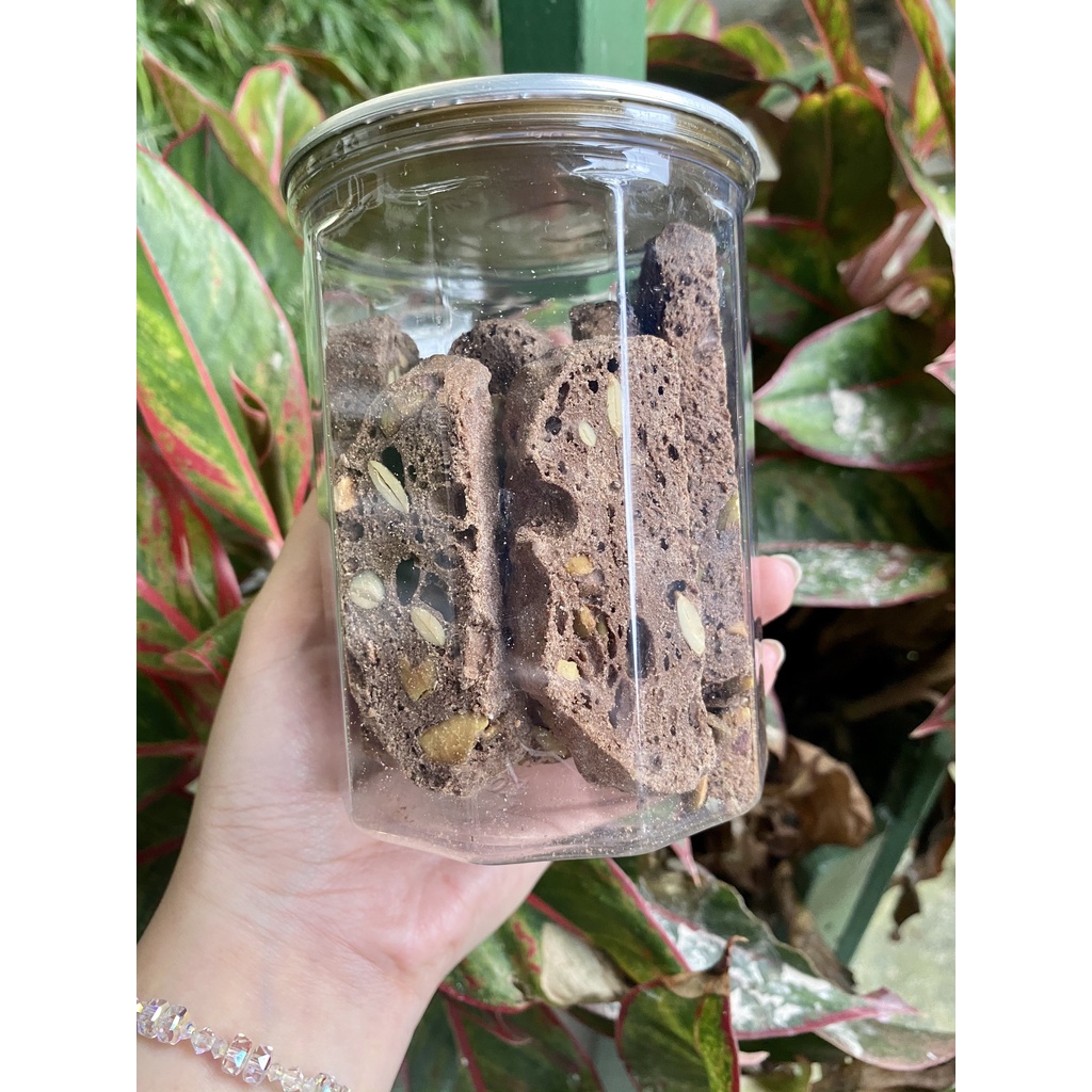 BÁNH BISCOTTI 3 VỊ - DÀNH CHO NGƯỜI ĂN KIÊNG 250Gr Hamit đồ ăn vặt  SG | BigBuy360 - bigbuy360.vn