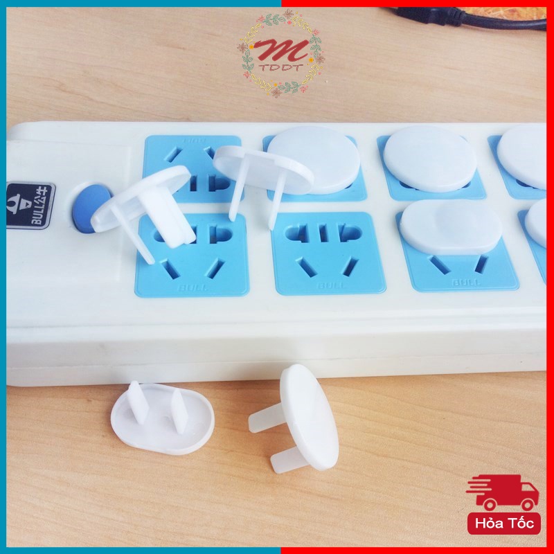 Nút Bịt Ổ Điện An Toàn Cho Bé và Gia Đình Chất Liệu Nhựa Chắc Chắn - MTDDT