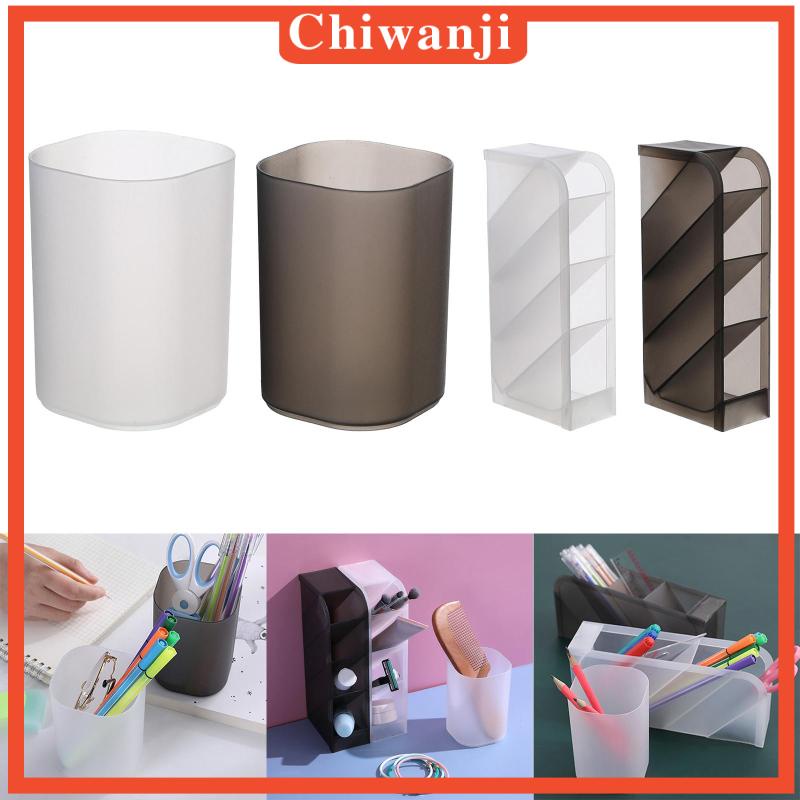 Hộp Đựng Bút 4 Ngăn Để Bàn Sắp Xếp Gọn Gàng Cho Nhà Ở / Văn Phòng
