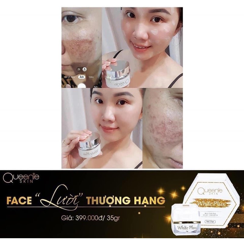 Kem face lười queenie skin