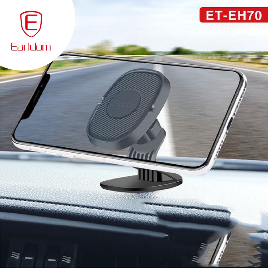Kẹp điện thoại - giá đỡ điện thoại chuyên dùng cho ô tô, xe hơi Earldom EH - 70 chính hãng
