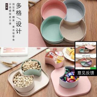 Khay đựng mứt từ lúa mạch/ Khay đựng mứt tết