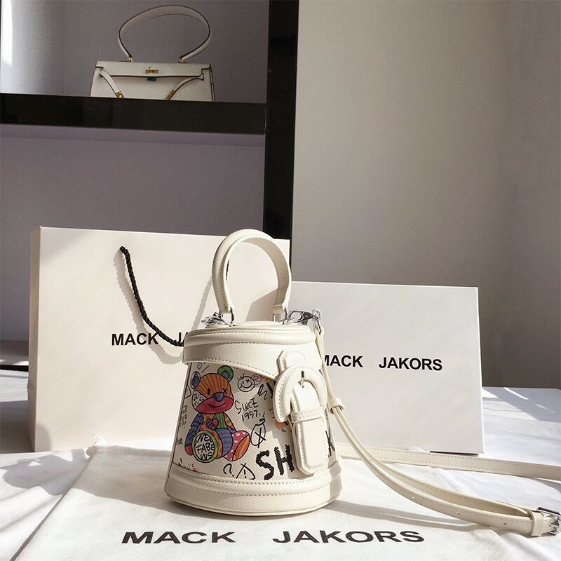 Túi Xách Đeo Vai Mùa Hè 2021 Hợp Thời Trang In Họa Tiết Graffiti Cho Nữ