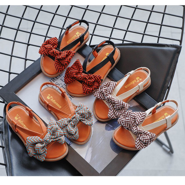 sandal bé gái size 23-34 siêu điệu đà nơ xinh