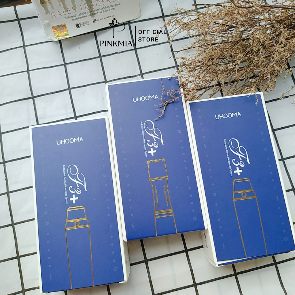 (Chính hãng) Máy Phi Kim, Máy Lăn Kim Uhooma F3 Tích Điện Cao Cấp Cấy Tảo Cấy Trắng