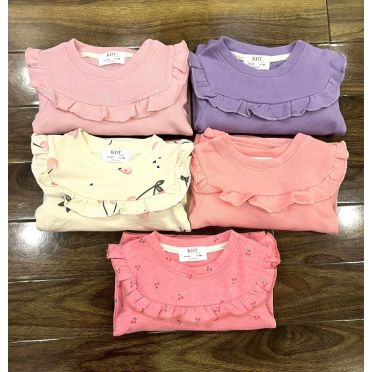 Bộ nỉ da cá bé gái 2-10y