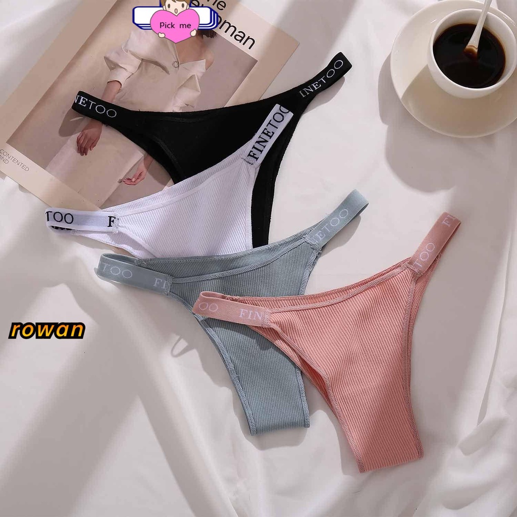 Quần Lót Cotton Màu Sắc Đơn Giản Dành Cho Nữ